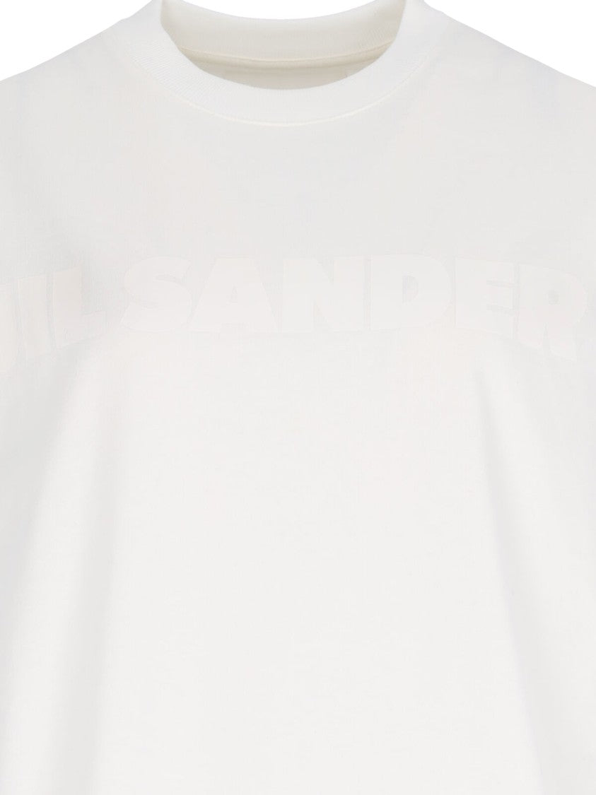 Jil Sander Logo T-Shirt – Cream