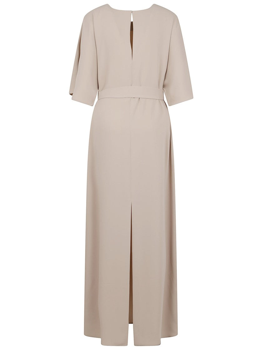 Parosh Maxi Dress With Relaxed Silhouette