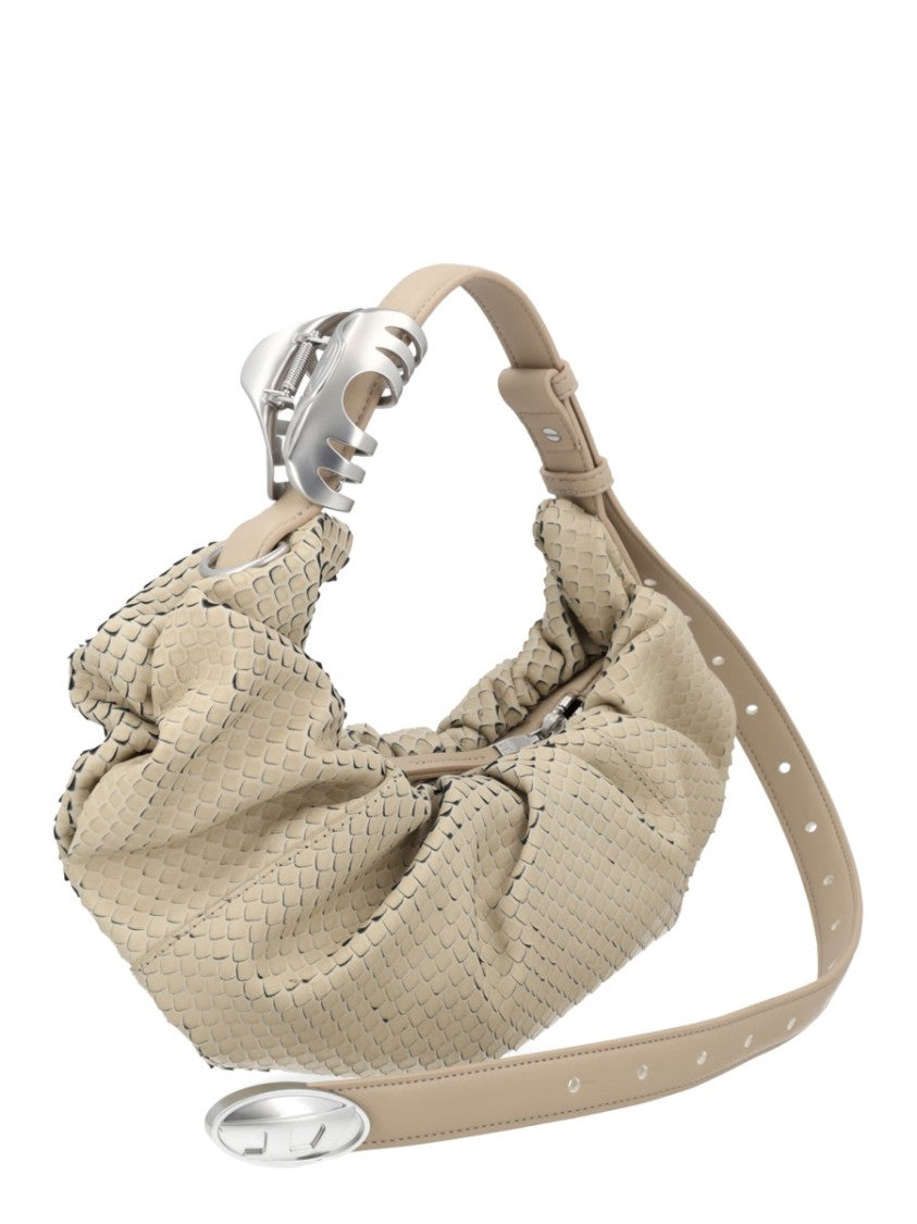 Diesel Grab-D Synthetic Gathered Handbag