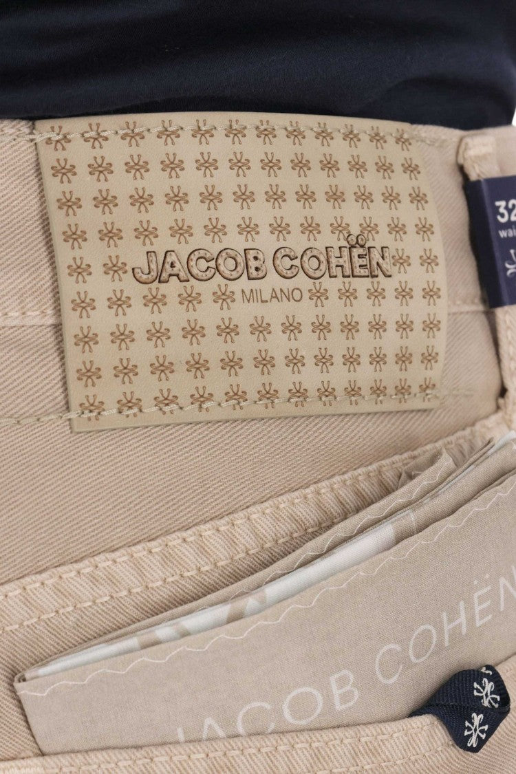 Jacob Cohen Edo Fit Cotton Diagonal Pants