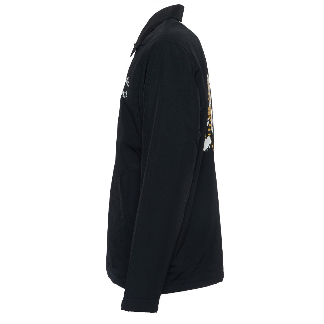 Kenzo Padded Coach Jacket With Bold Graphics