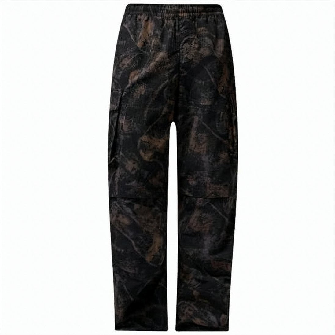 Nike Straight Fit Cargo Pants With Abstract Earthy Pattern
