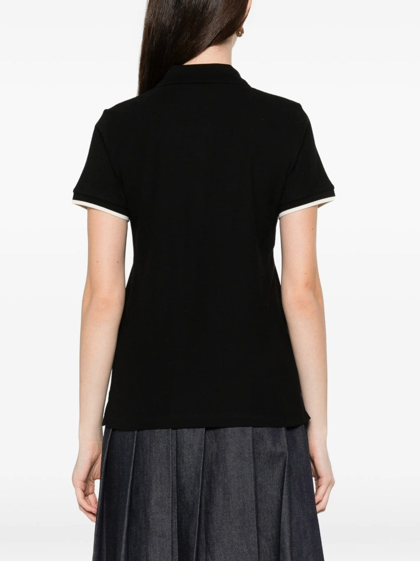 Moncler Short-Sleeved Classic Collar Polo Shirt