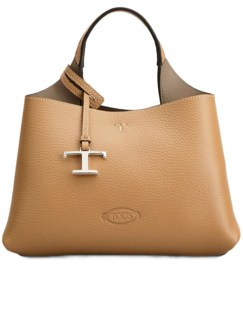 Tod's Textured Leather Apa Micro Mini Bag