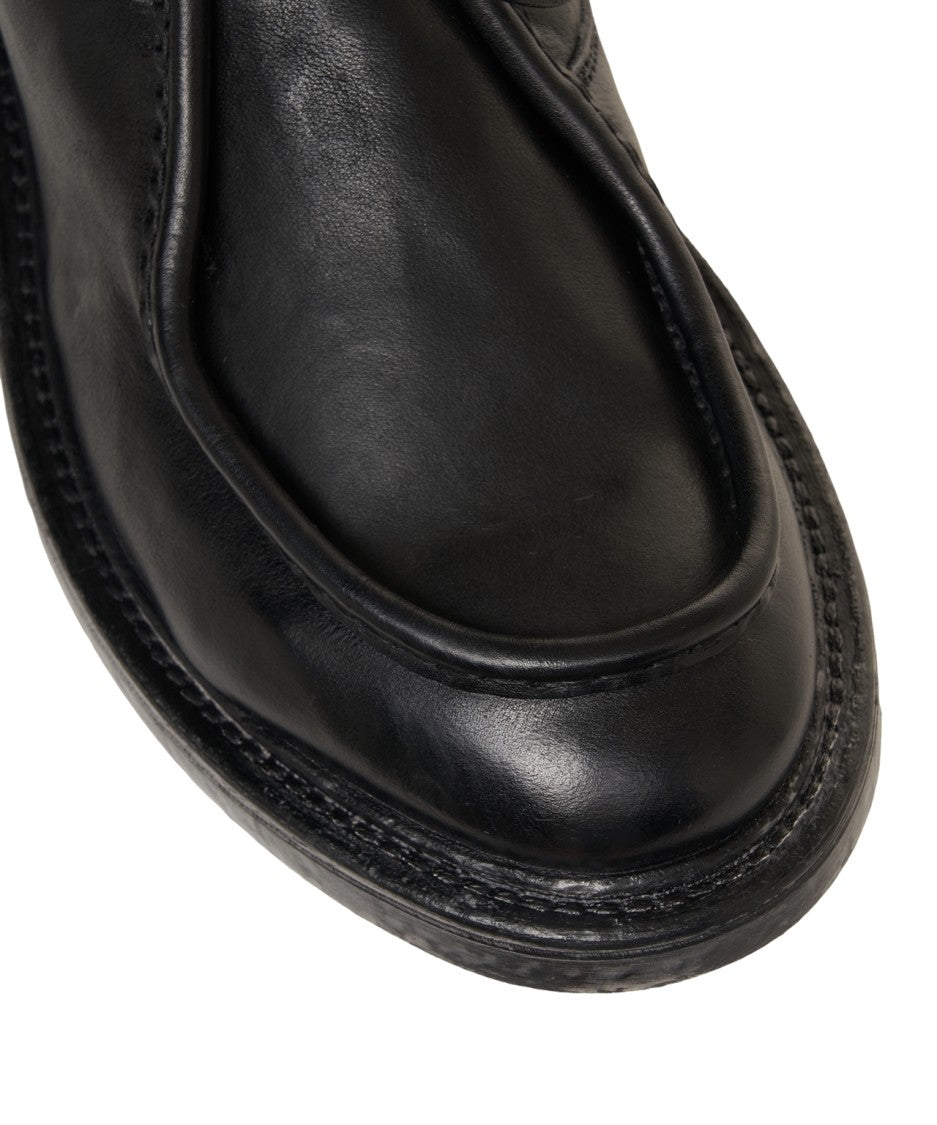 Moma Bristol Leather Lace-Up Shoes