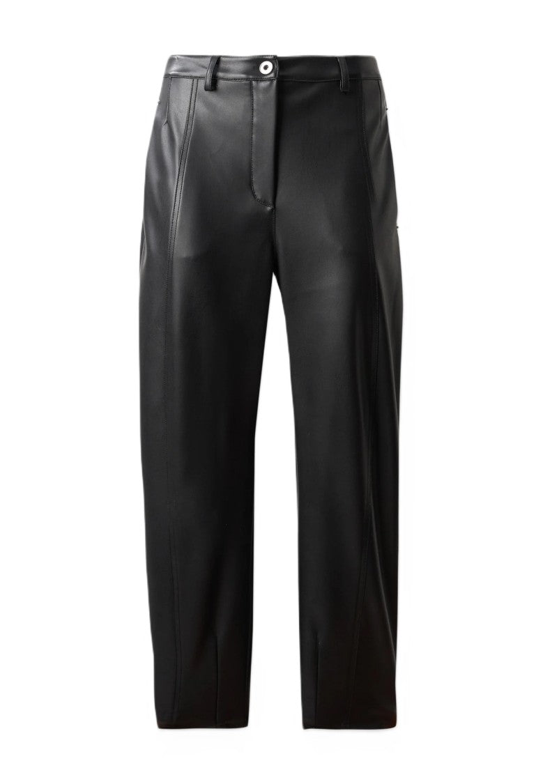 Max Mara Classic Cropped Black Trousers
