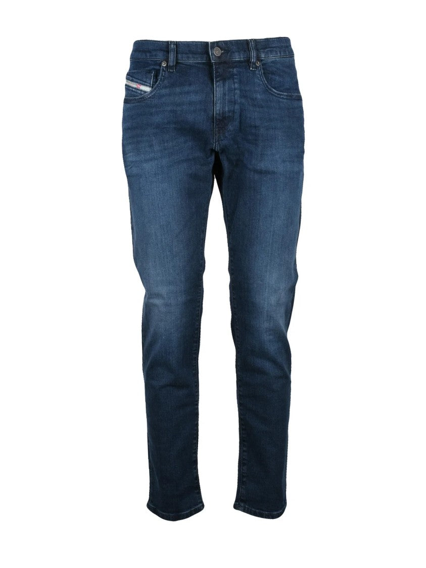 Diesel Blue Slim Faded Jeans
