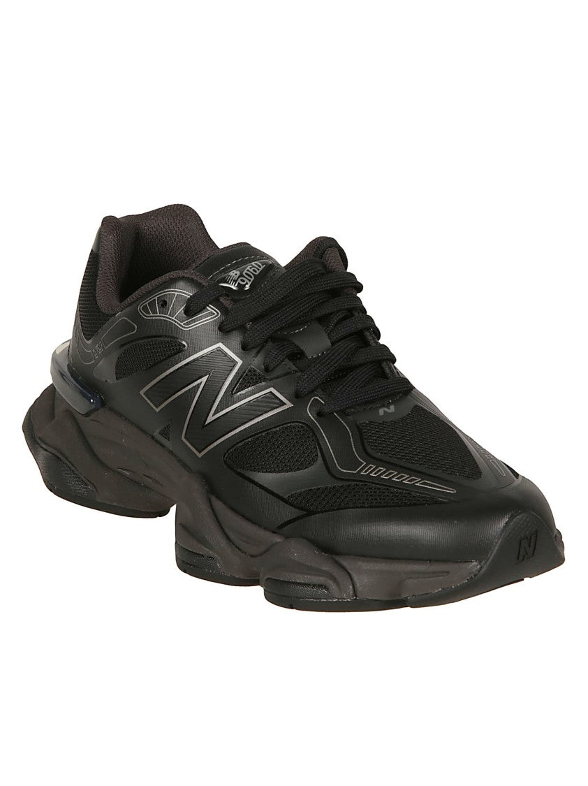 New Balance Black 9060 Mesh-Blend Sneakers