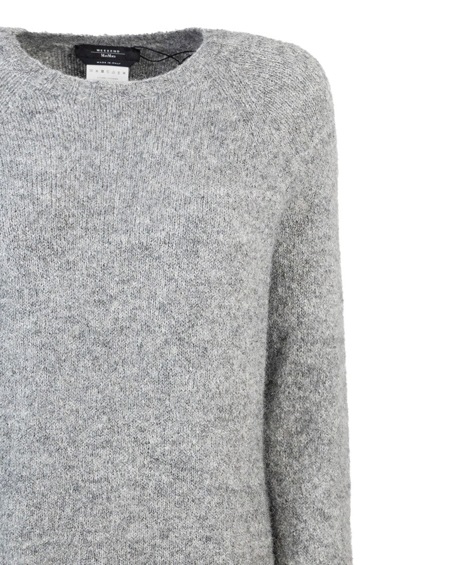 Max Mara Ice Grey Knit Sweater