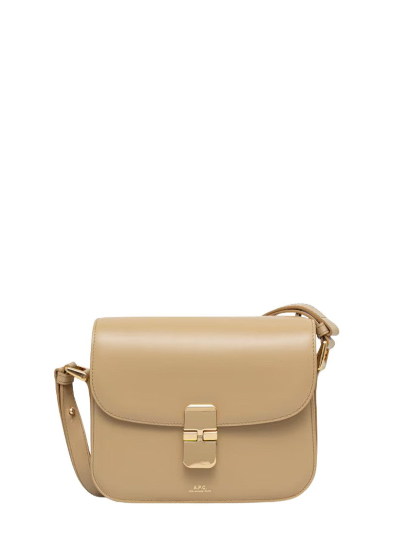 A.P.C. Small Grace Leather Shoulder Bag