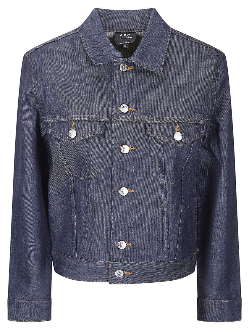 A.P.C. Blue Veste Dion Denim Jacket