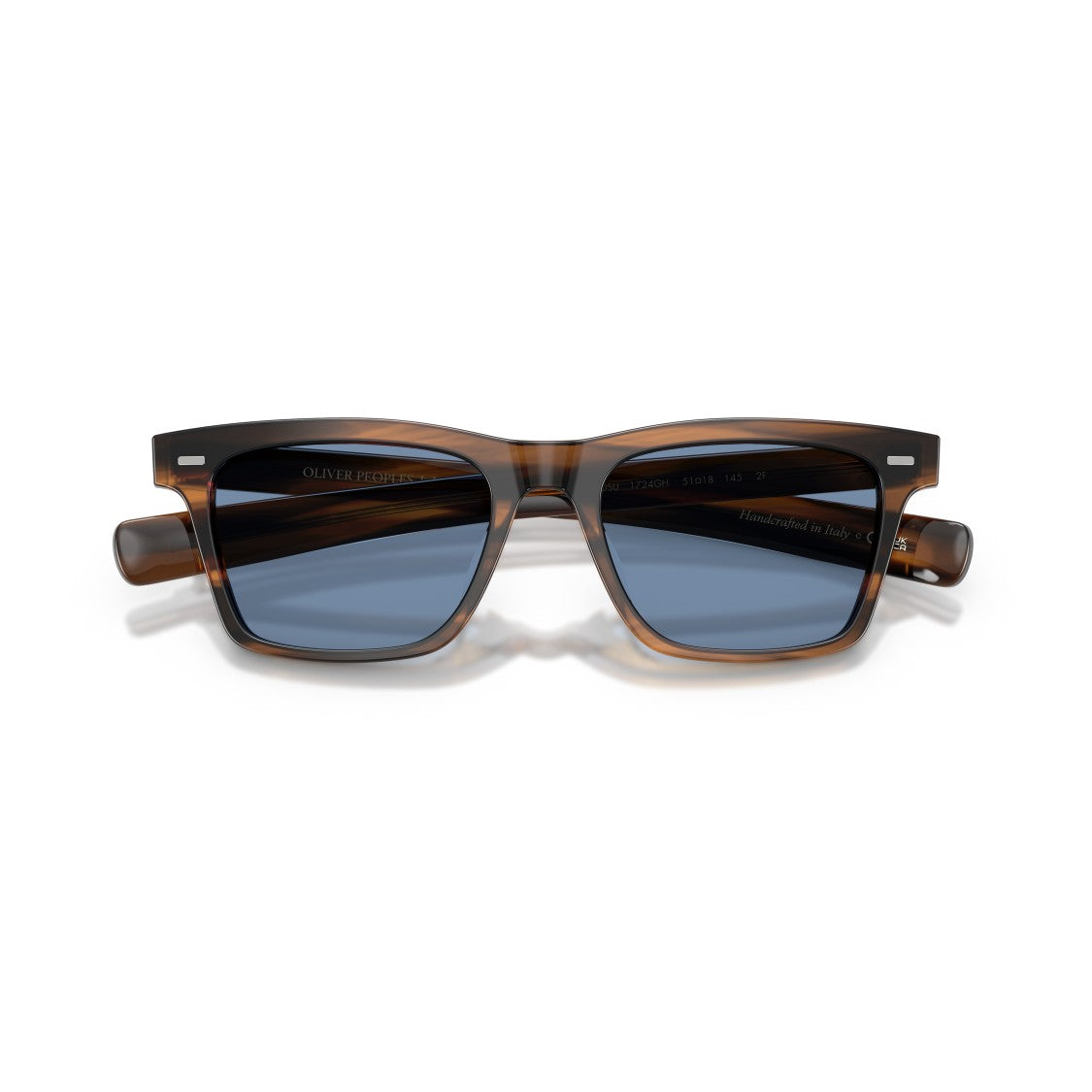 Oliver Peoples 0Ov5590su Tortoiseshell-Pattern Acetate Sunglasses With Subtle Blue Lenses