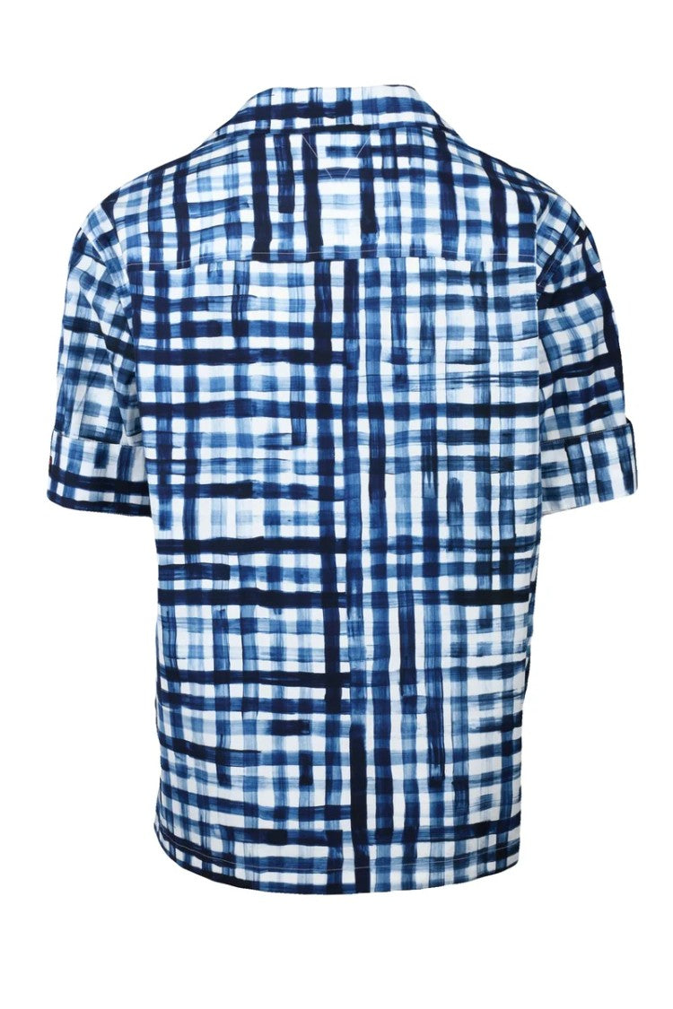 Bottega Veneta Cotton Shirt - White/Blue