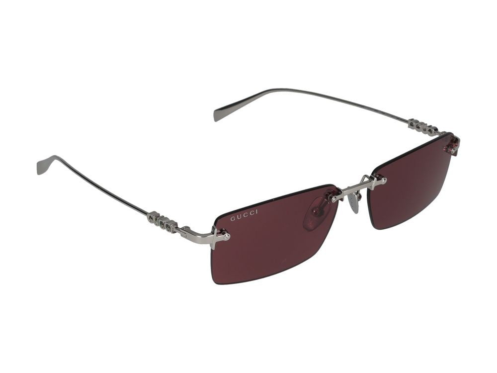 Gucci Sunglasses Gucci Gg1941s 003 Silver Silver Red 56/16/140