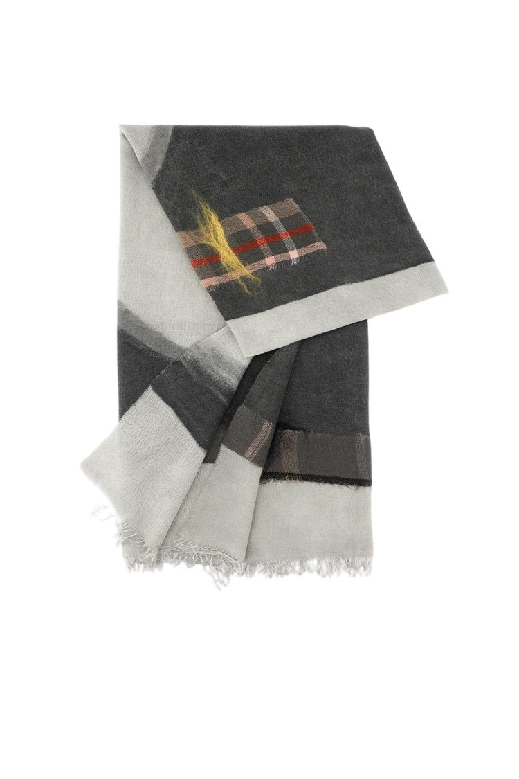 Exquisite J Multicolour Scarf With Lightweight Fabric