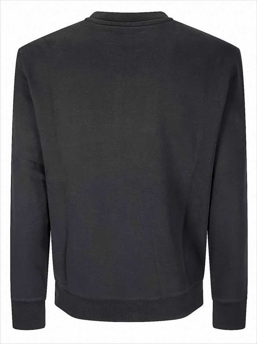 Maison Kitsuné Regular-Fit Black Cotton Sweatshirt