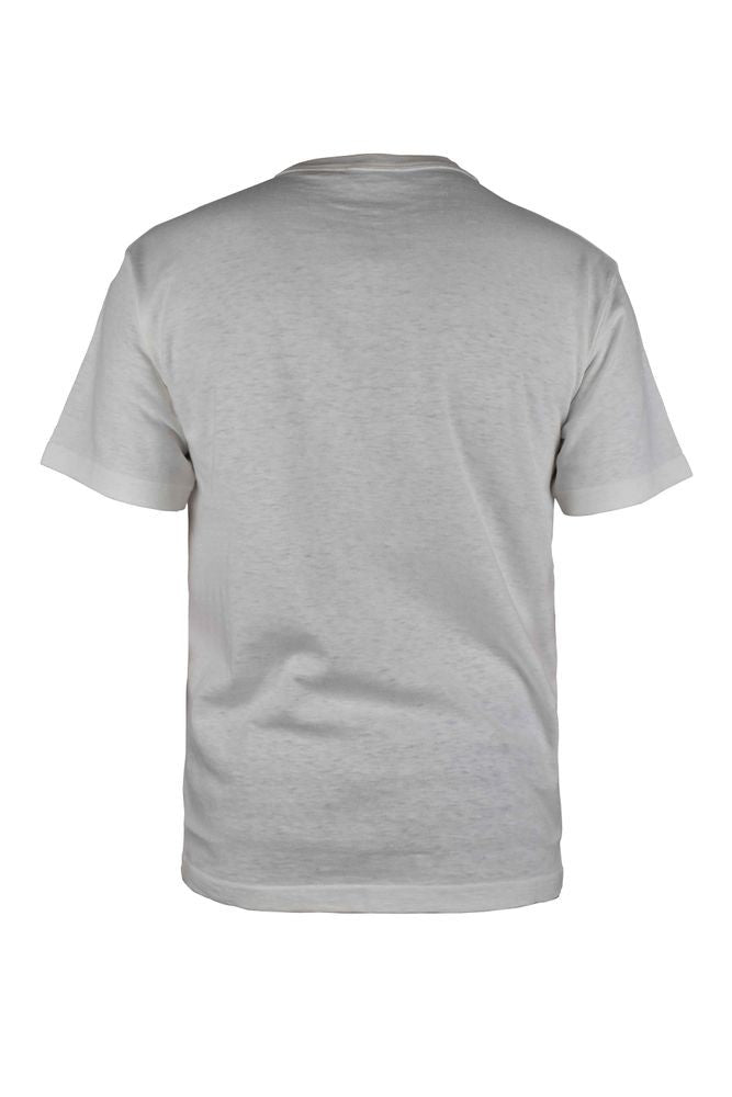 Dior Cotton T-Shirt With Black Velvet Logo Detail