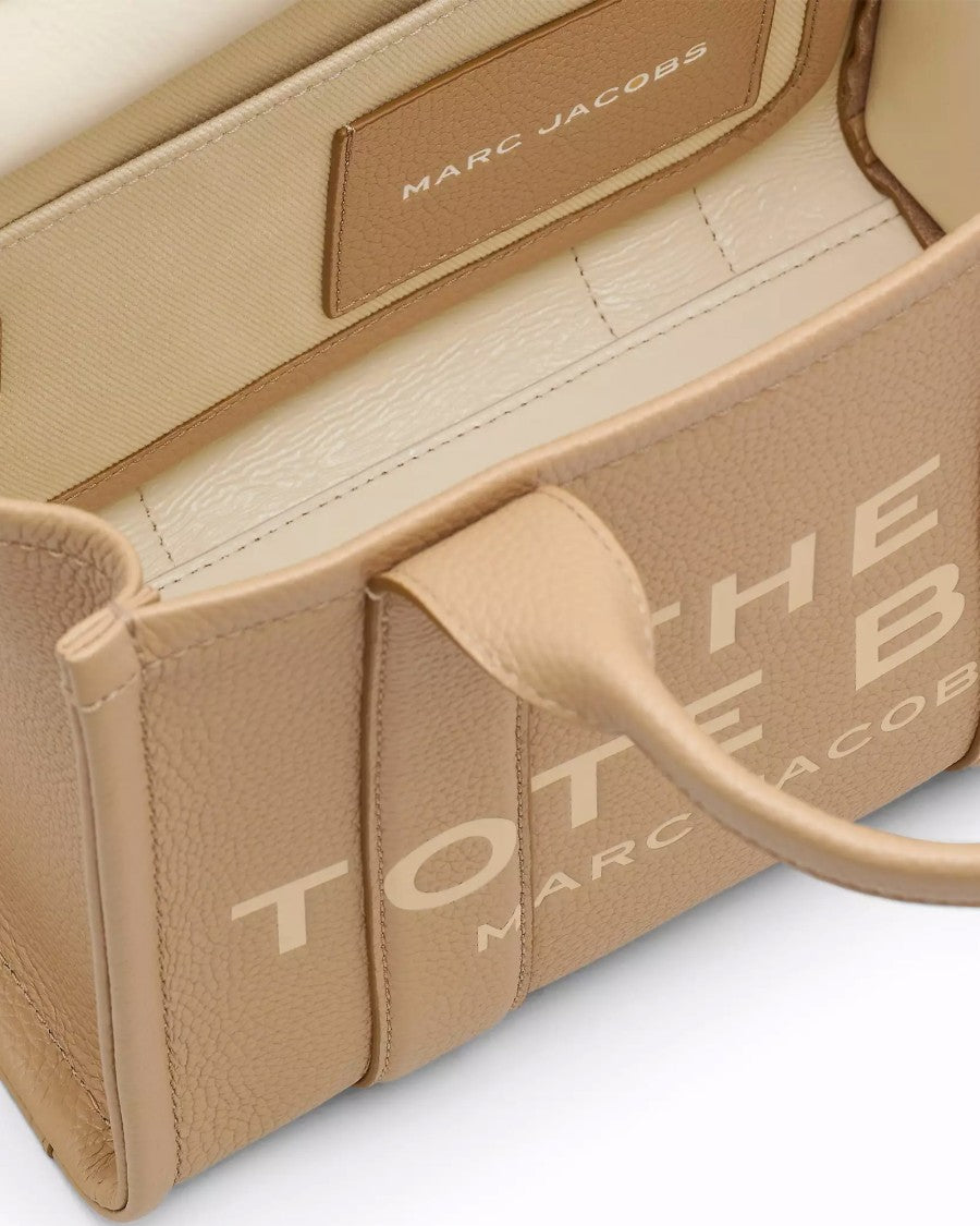 Marc Jacobs The Leather Small Tote Bag - Camel