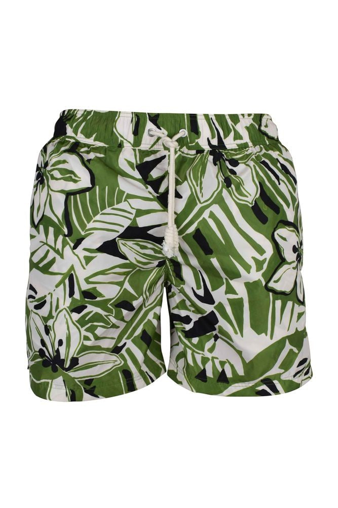 Palm Angels Floral Print Nylon Swim Shorts