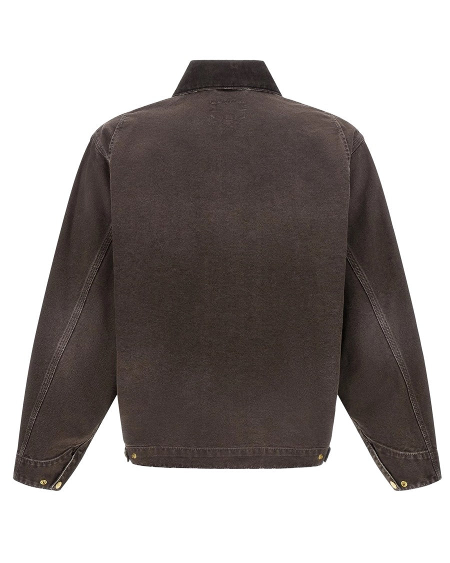 Carhartt Wip Tobacco Og Detroit Velvet Collar Jacket