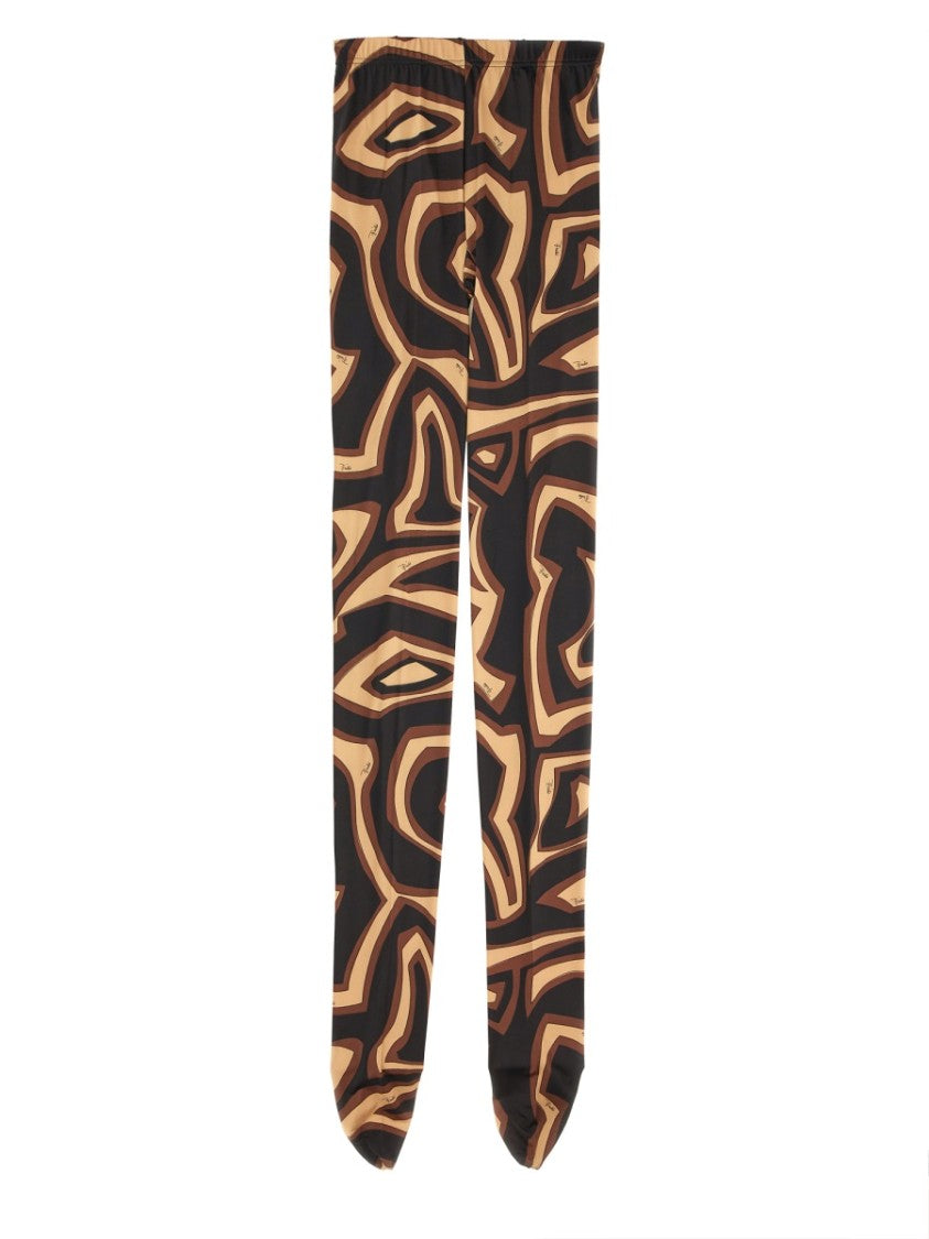 Pucci Labyrinth Print Tights