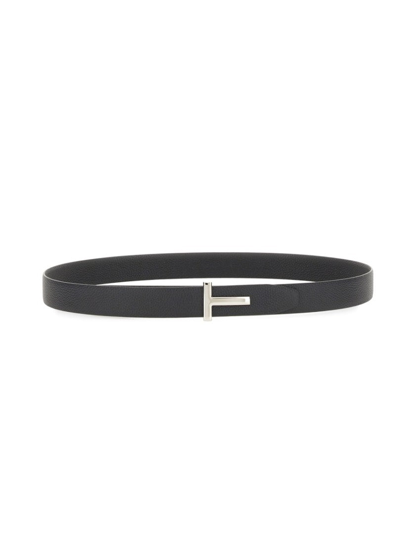 Tom Ford Reversible Calf Leather Belt