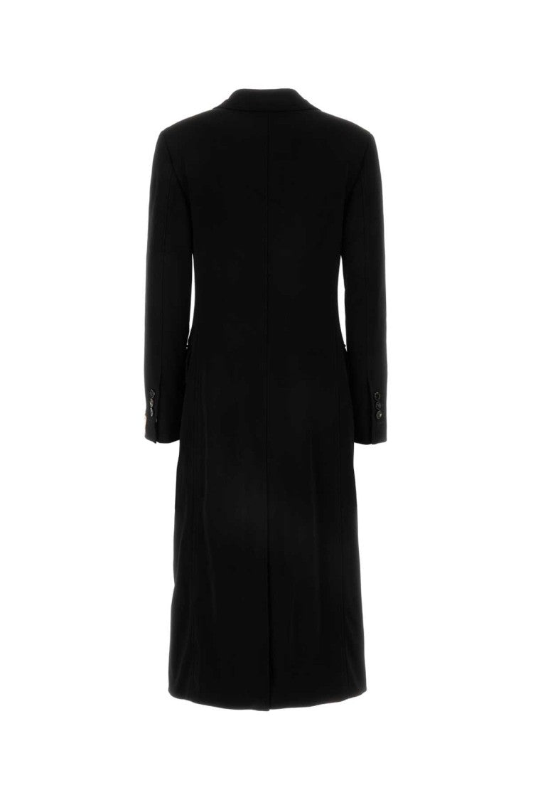 Bottega Veneta Black Jersey Coat