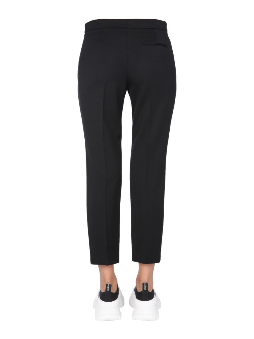 Alexander Mcqueen Cropped Straight Trousers
