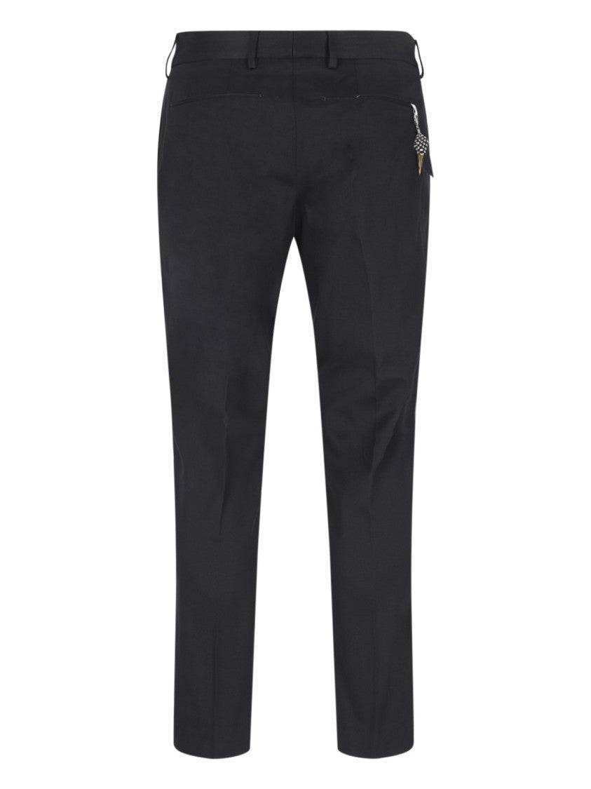 Pt Torino Tailored Black Trousers