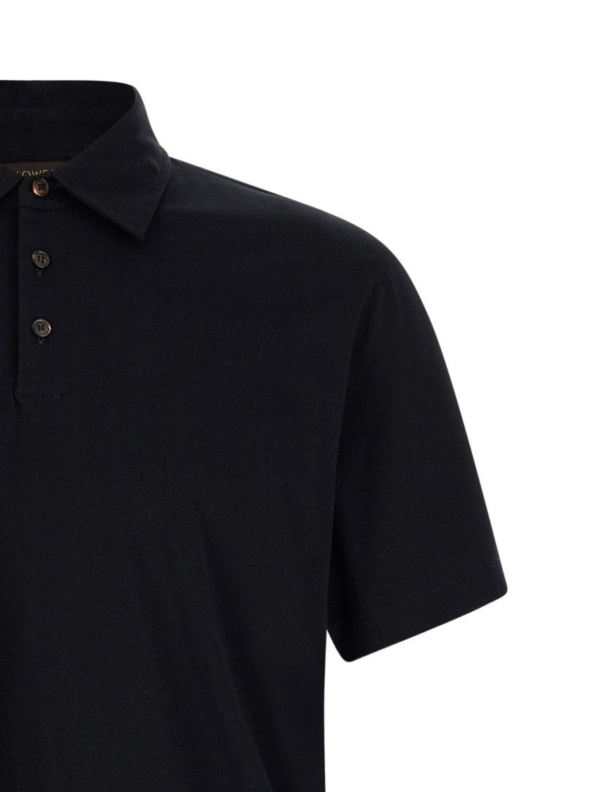 Zanone Short-Sleeve Polo Shirt With Button Placket And Traditional Collar