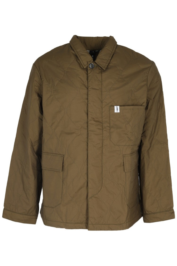 Mackintosh Quilted Khaki Nylon Chore Jacket