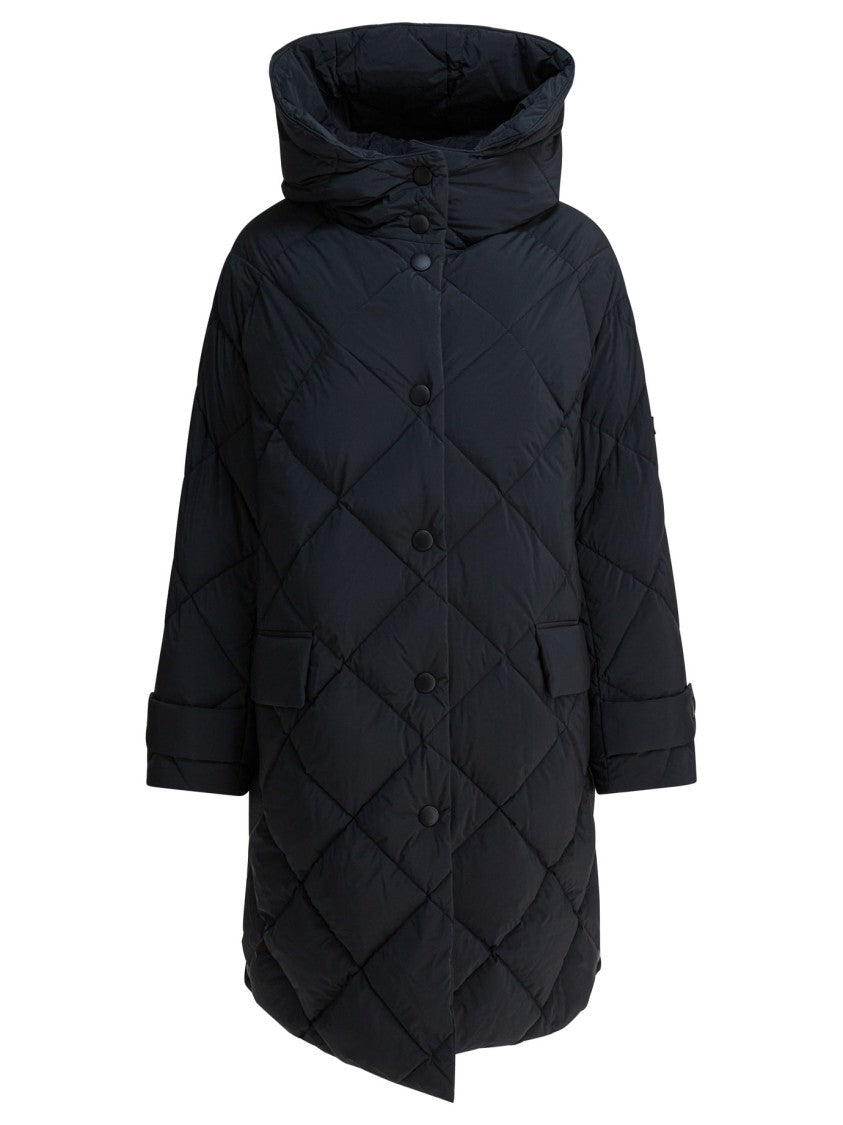Tatras Diamond-Stitched Down Jacket With High Collar