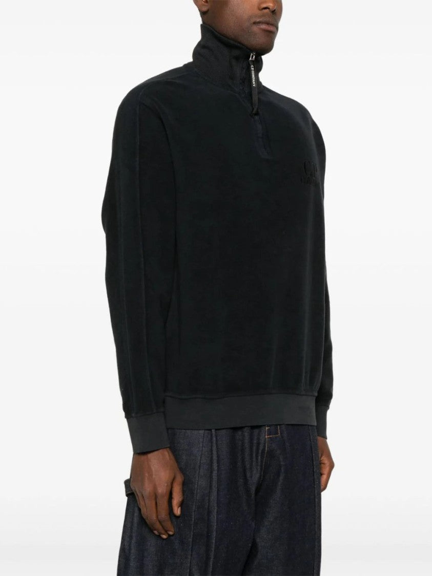 C.P. Company Logo-Embroidered Sweatshirt