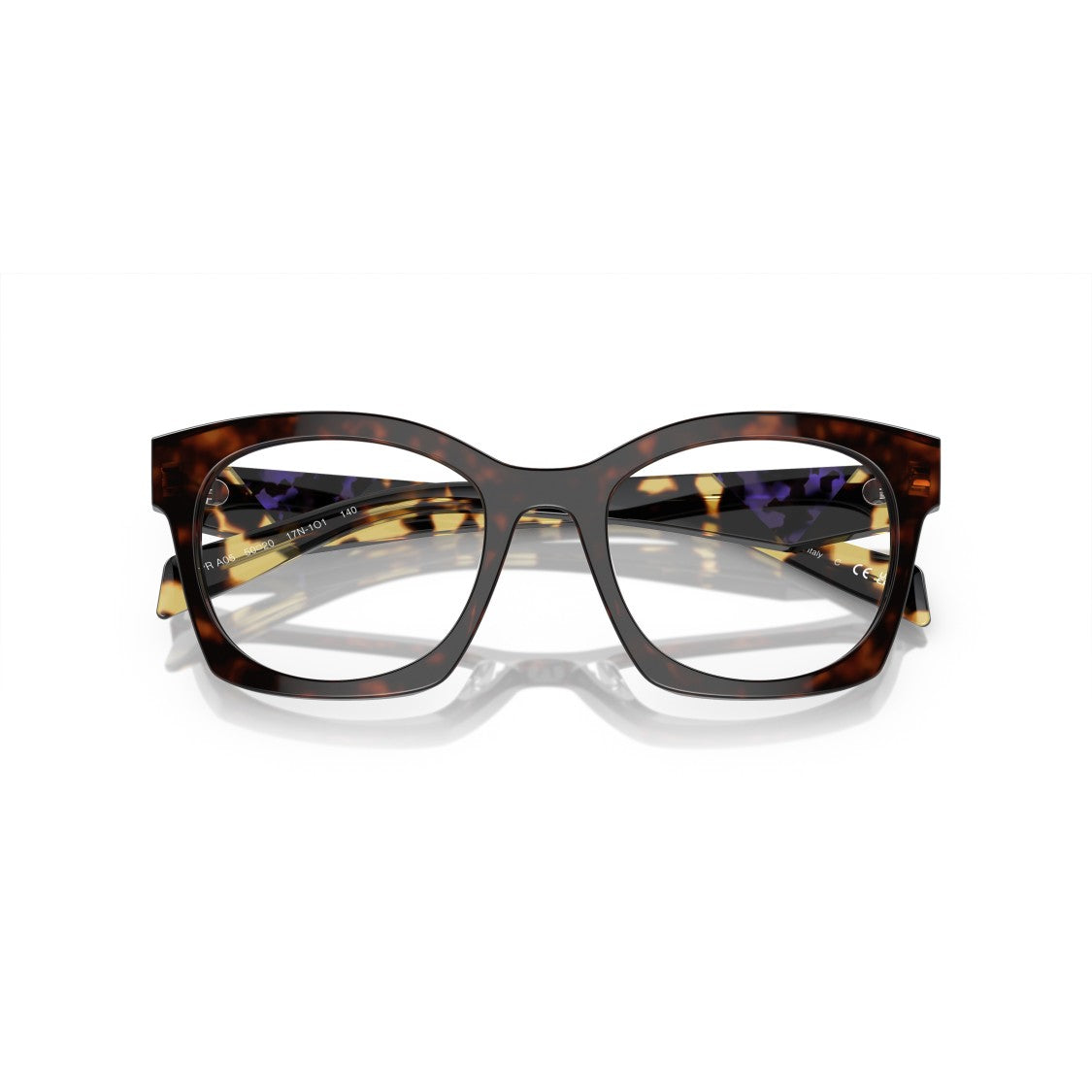 Prada 0Pr A05v Oversized Tortoiseshell Acetate Eyeglasses