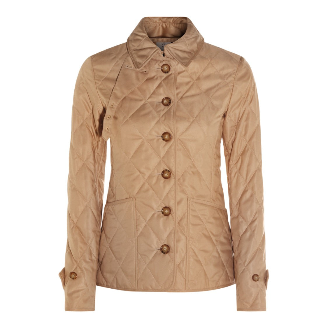 Burberry Tailored Quilted Jacket With Diamond Pattern