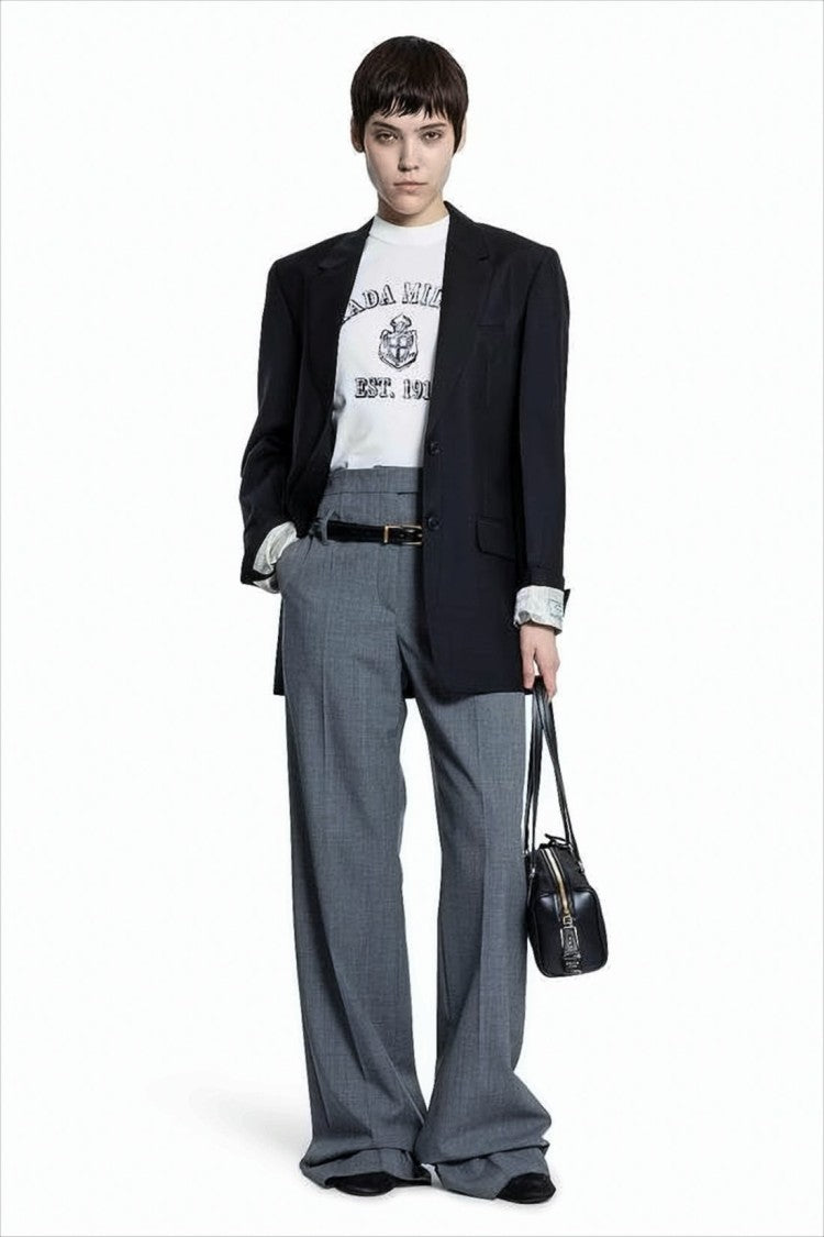Prada Classic Short-Sleeved T-Shirt
