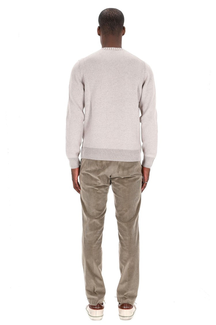 Barba Vanisé Crewneck In Wool-Viscose-Cashmere