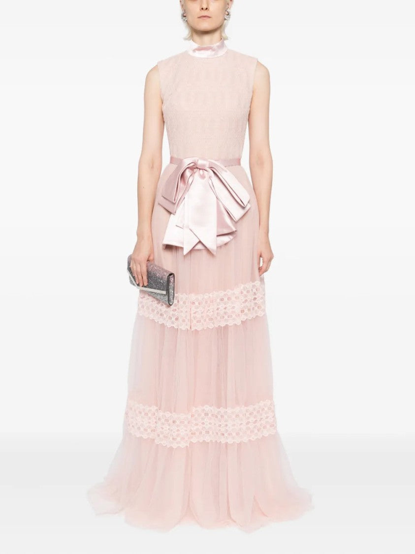 Saiid Kobeisy Lace Long Dress