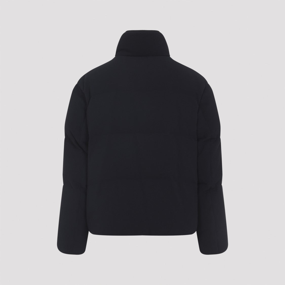 Giorgio Armani Dark Blue Virgin Wool Quilted Jacket