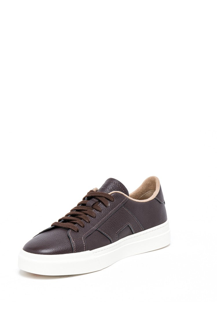 Santoni Gloria Model Leather Sneakers