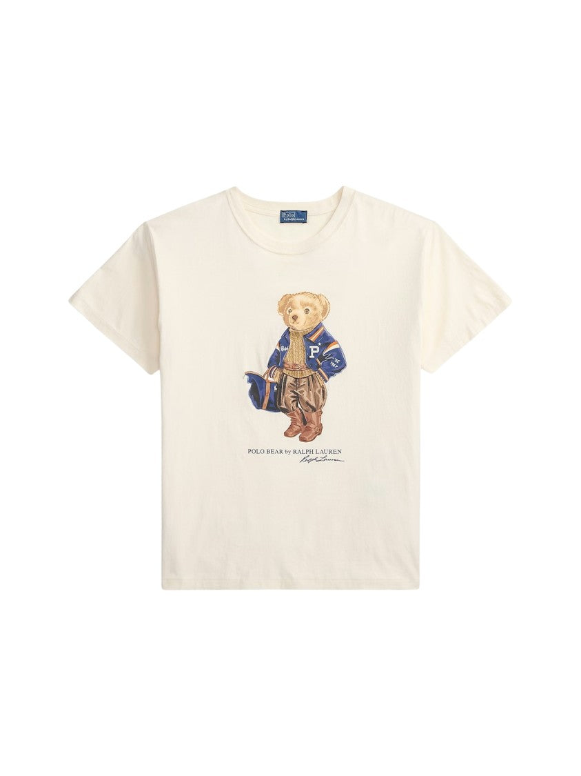 Polo Ralph Lauren Relaxed Fit Bear Graphic Crew Neck T-Shirt
