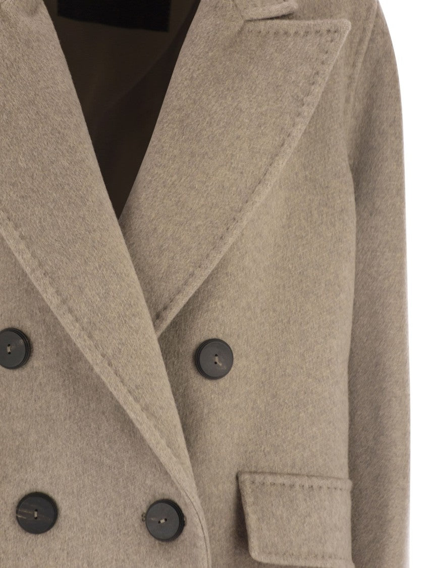 Max Mara Angus - Men's Oversized Coat In Cashmere-Alpaca And Wool