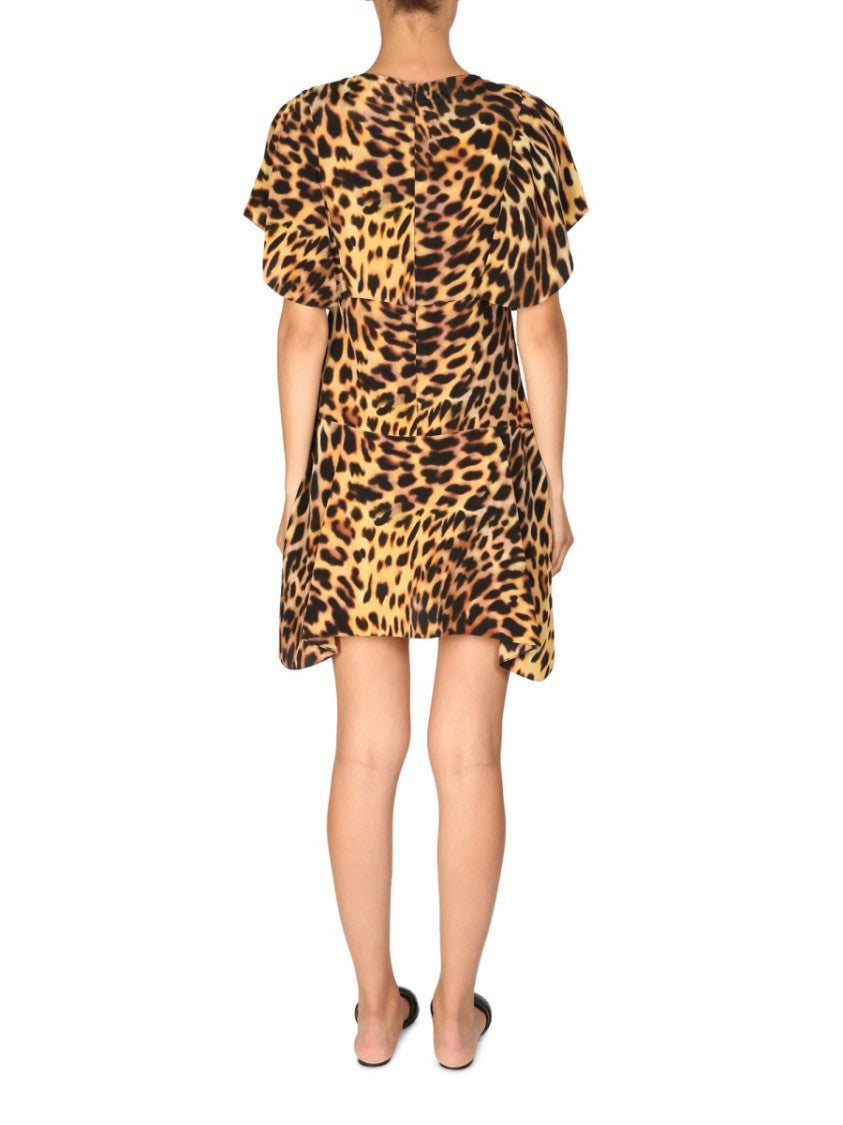 Stella Mccartney Spotted Print Mini Dress