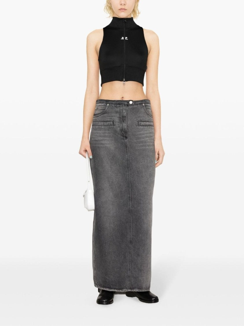 Courrèges Top With Logo