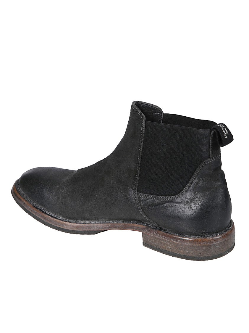 Moma Minsk Calf Leather Chelsea Boots