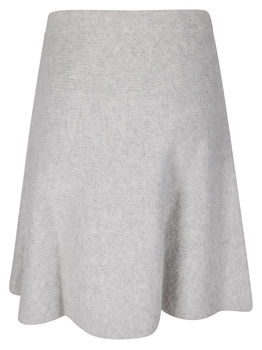 Samsoe Samsoe Bell-Shaped Soft Alpaca Skirt