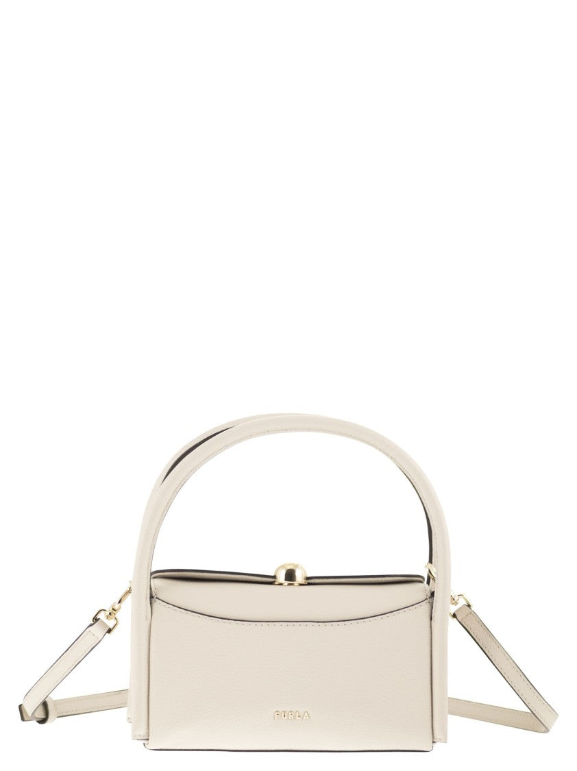Furla Contemporary Mini Satchel With Unique Sfera Hardware