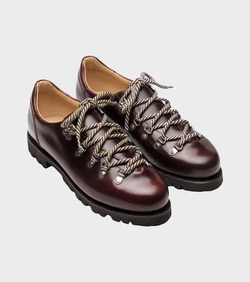 Paraboot Deep Brown Leather Lace-Up Shoes