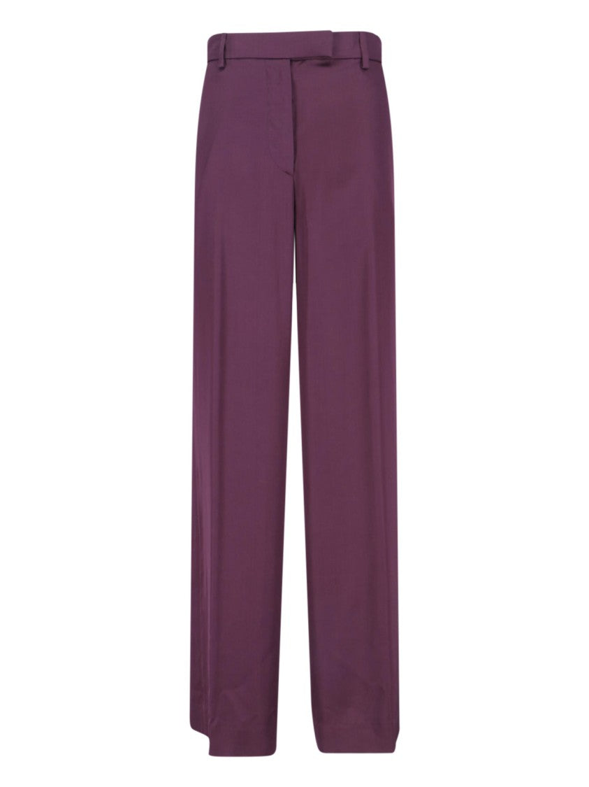 Dries Van Noten Purple Tailored Trousers