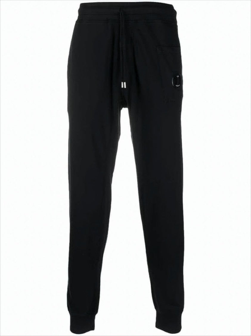 C.P. Company Relaxed-Fit Tapered Jogger Pants With Logo Detail